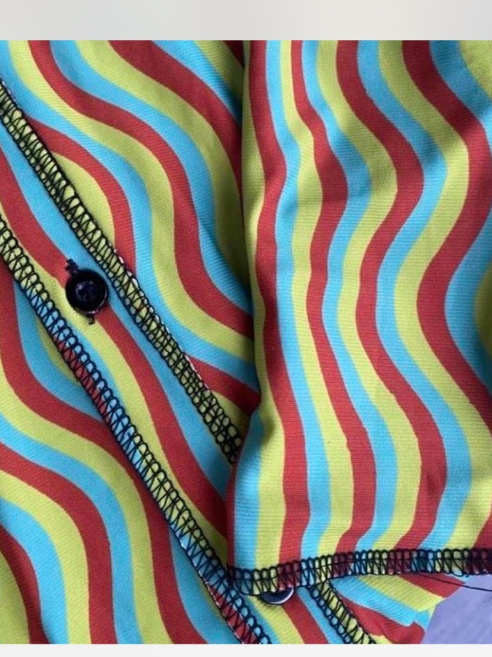 O-MIGHTY *rare pattern* long sleeve button up shirt jacket